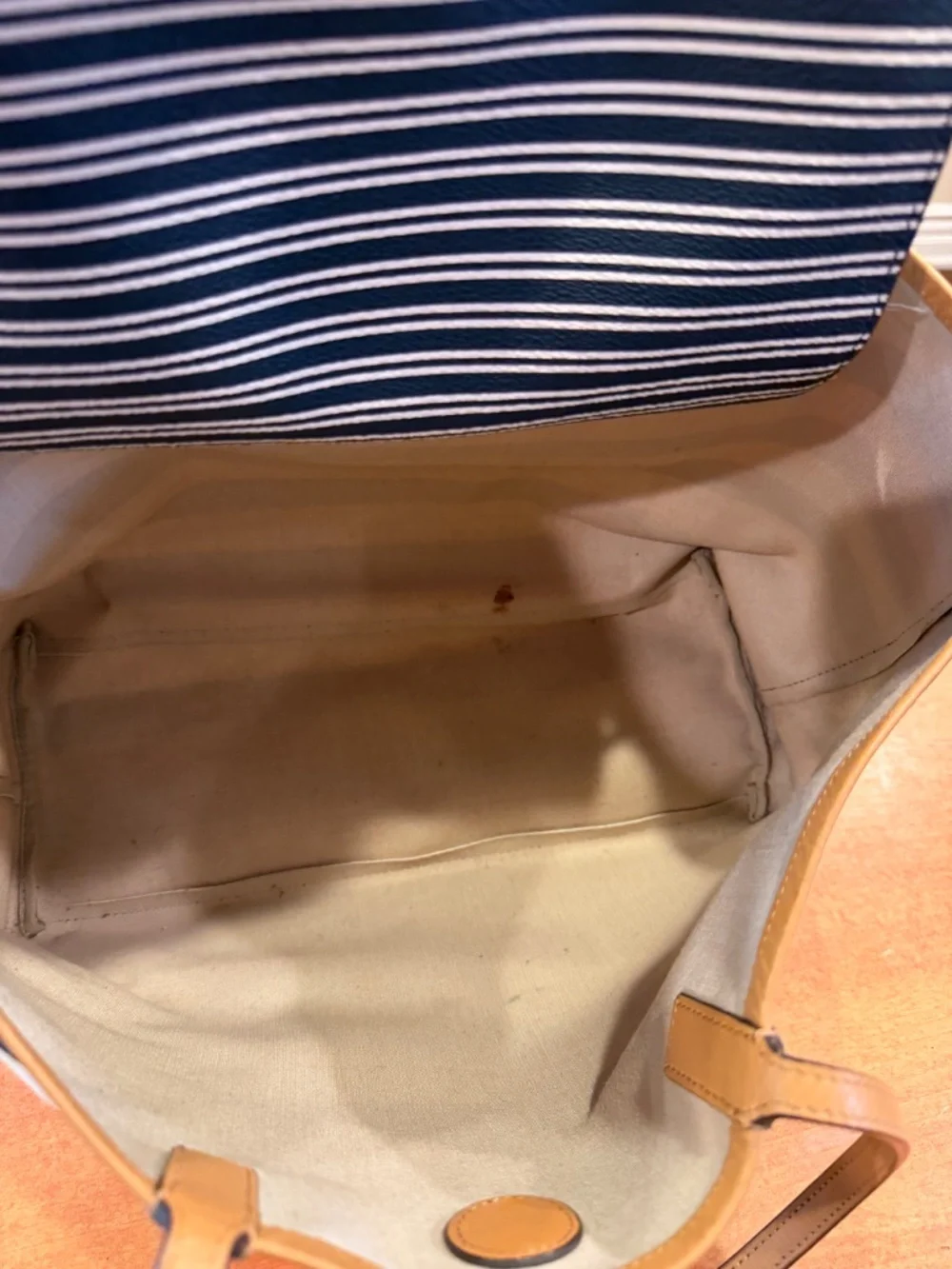 Tory Burch navy white